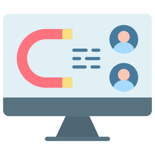 User engagement attraction user engagement loyalty icon User engagement attraction user engagement loyalty icon