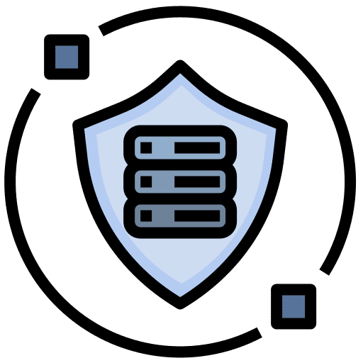 Data security data security database security icon