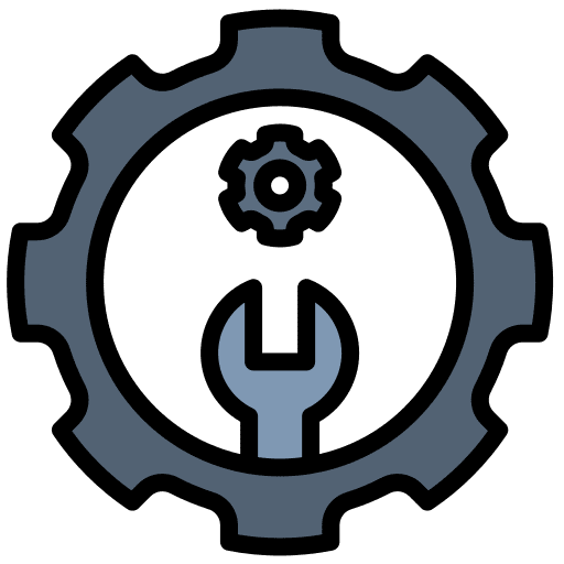 Engineering function engineering system icon