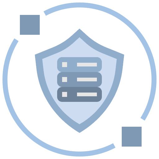 Data security storage data security governance icon