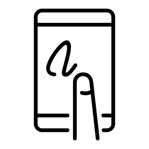 Digital signature business and finance signature document icon Digital signature business and finance signature document icon