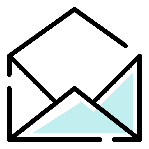 Envelope letter open mail envelope icon
