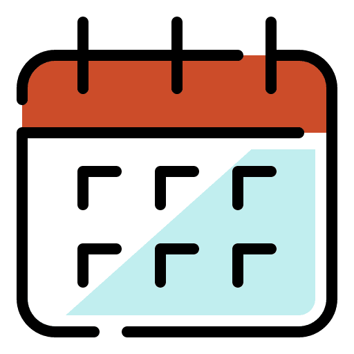 Calendar year event month icon Calendar year event month icon