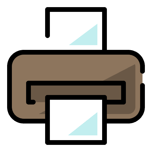 Printer professions and jobs technology print icon Printer professions and jobs technology print icon