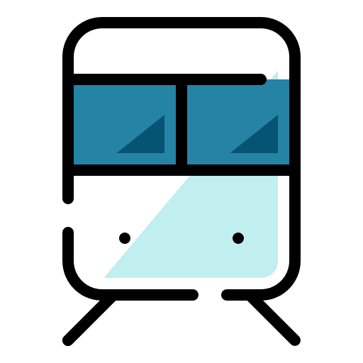 Train subway transportation train icon Train subway transportation train icon