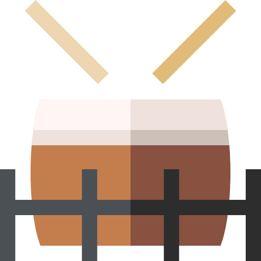 Drum percussion instrument drumsticks drum icon Drum percussion instrument drumsticks drum icon
