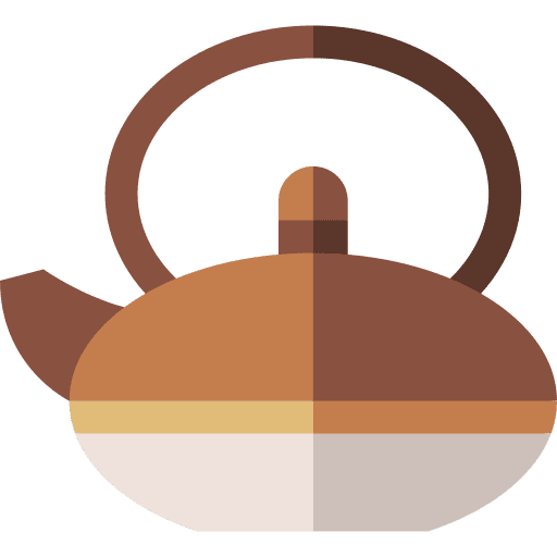 Teapot hot drink kettle kitchenware icon