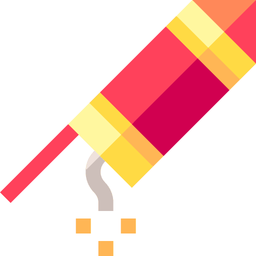 Fireworks rocket fireworks celebration icon Fireworks rocket fireworks celebration icon