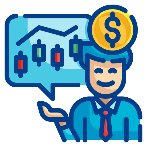 Broker people broker stockbroker icon Broker people broker stockbroker icon