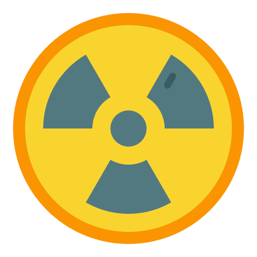 Radiation miscellaneous industry warning icon Radiation miscellaneous industry warning icon