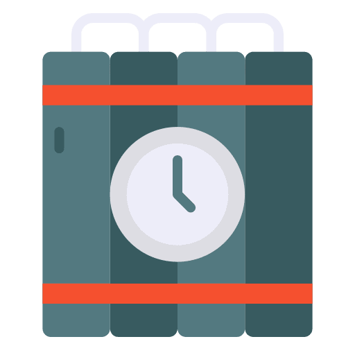 Time bomb explosive explosion miscellaneous icon Time bomb explosive explosion miscellaneous icon