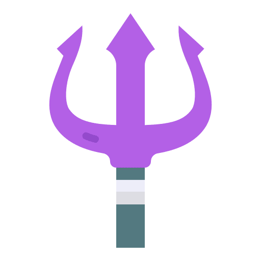 Trident miscellaneous horror devil icon Trident miscellaneous horror devil icon