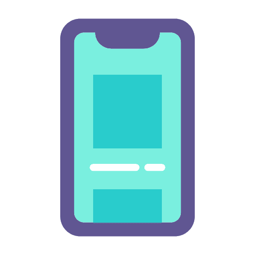 Smartphone celular mobile smartphone icon