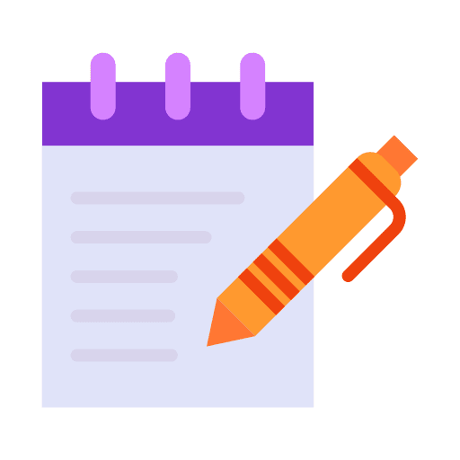 Notes notebook notes write icon Notes notebook notes write icon
