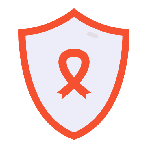 Protection healthcare and medical shield protected icon Protection healthcare and medical shield protected icon