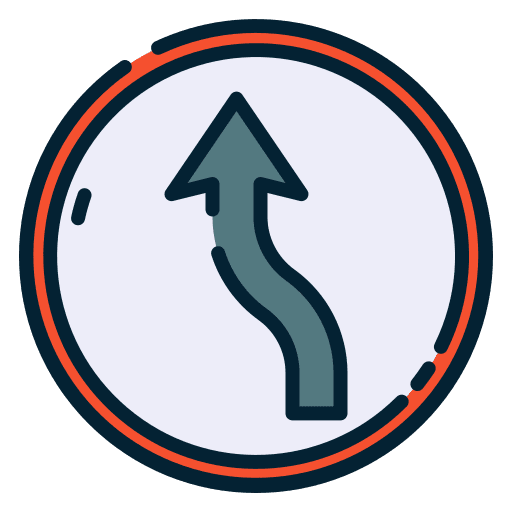 Double curve signs road traffic signal icon Double curve signs road traffic signal icon