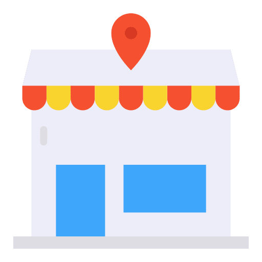 Location shopping store location commerce icon Location shopping store location commerce icon