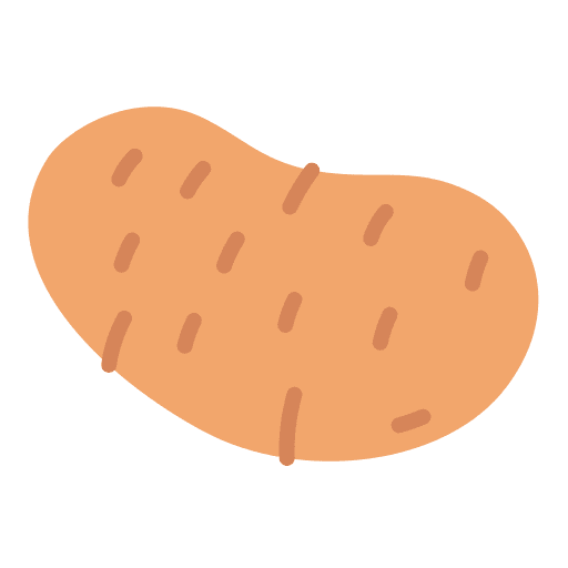 Potato food organic potato icon