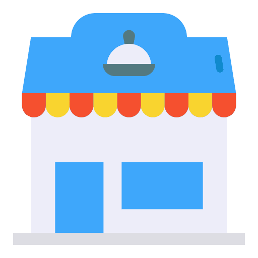 Restaurant mobile store shop shops icon Restaurant mobile store shop shops icon