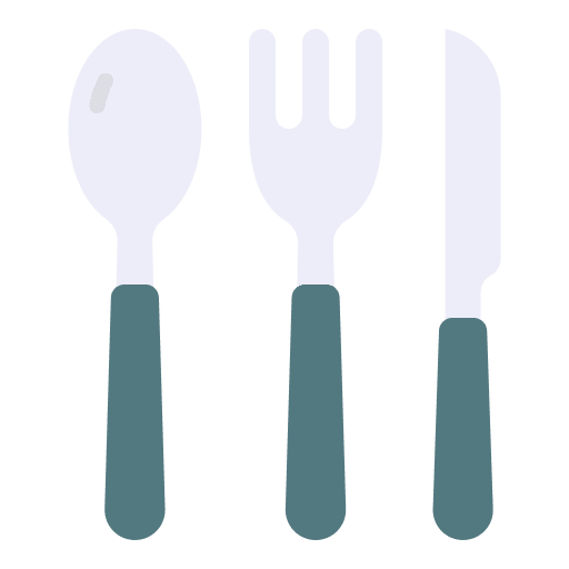 Cutlery camping fast food food and restaurant icon Cutlery camping fast food food and restaurant icon
