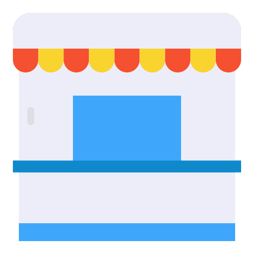 Food stand food and restaurant food stand fast food icon Food stand food and restaurant food stand fast food icon