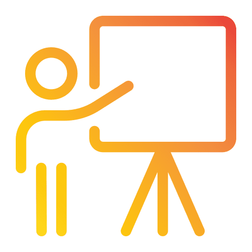 Presentation class humanpictos presentation icon