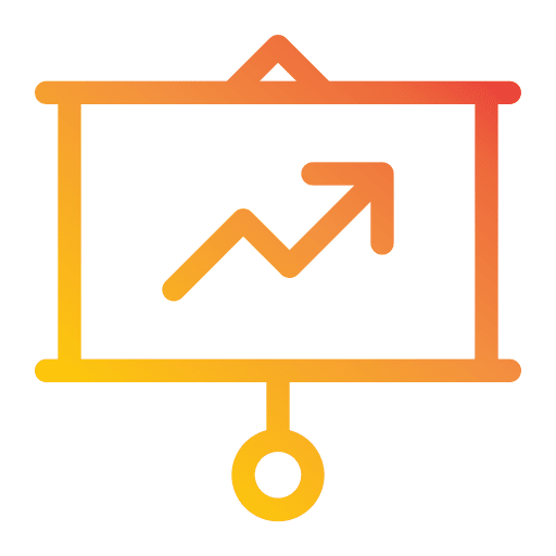 Chart chart statistics presentation icon Chart chart statistics presentation icon