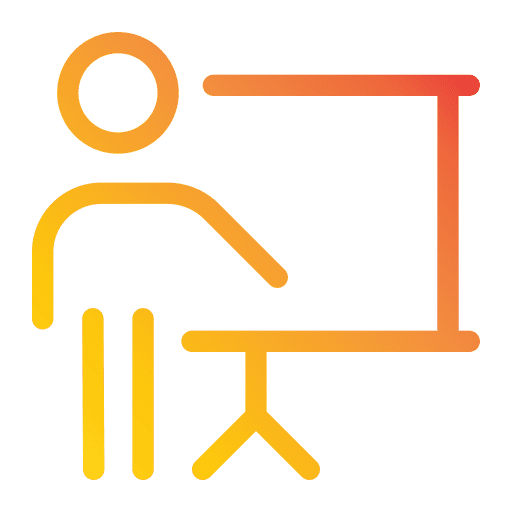 Presentation humanpictos class business and finance icon Presentation humanpictos class business and finance icon