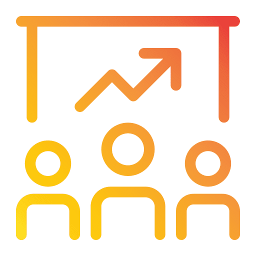 Presentation presentation class training icon