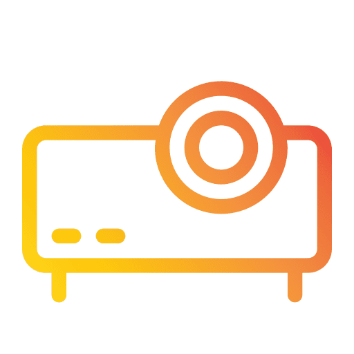 Projector video technology projector icon Projector video technology projector icon