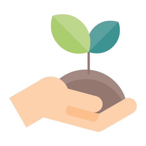 Plants growth plants hand icon Plants growth plants hand icon