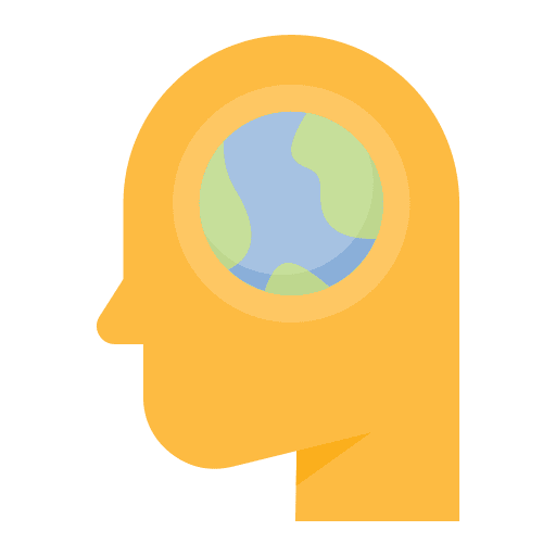 Brain think think eco mind icon Brain think think eco mind icon