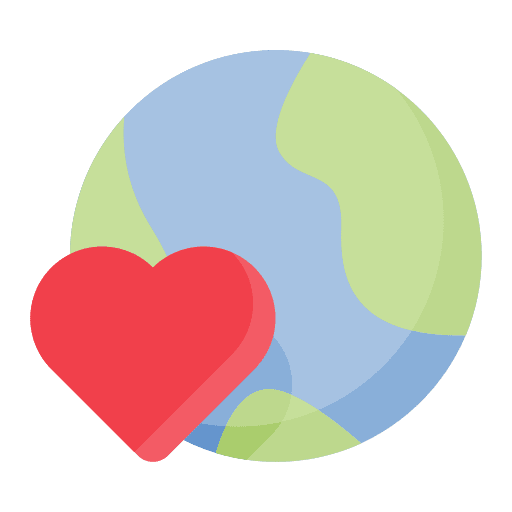 Earth care world protection icon Earth care world protection icon
