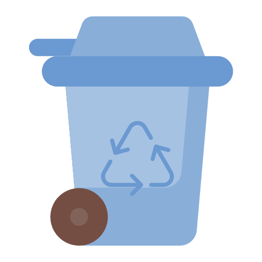 Trash can ecology and environment trash recycle bin icon Trash can ecology and environment trash recycle bin icon