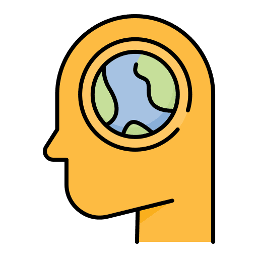 Brain earth day ecology and environment earth icon Brain earth day ecology and environment earth icon