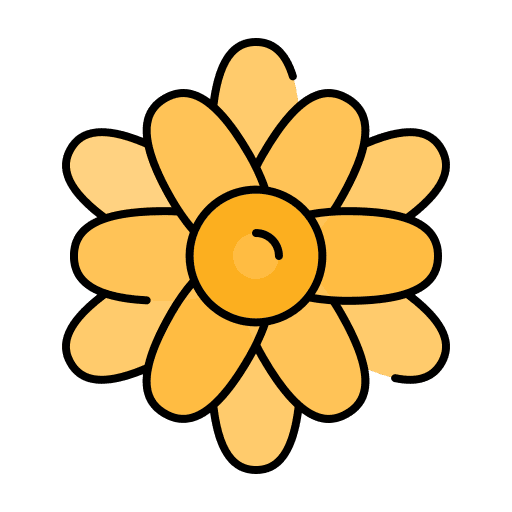 Flower nature botanical plants icon Flower nature botanical plants icon