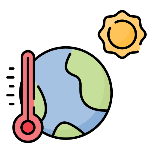 Global warming temperature global warming climate change icon Global warming temperature global warming climate change icon