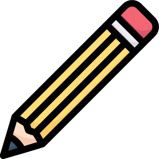Pencil write stationery draw icon