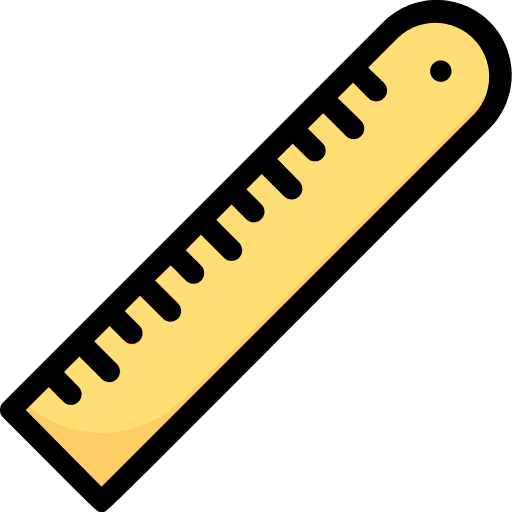 Ruler measurement geometry measure icon Ruler measurement geometry measure icon