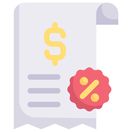 Bill business and finance receipt invoice icon Bill business and finance receipt invoice icon