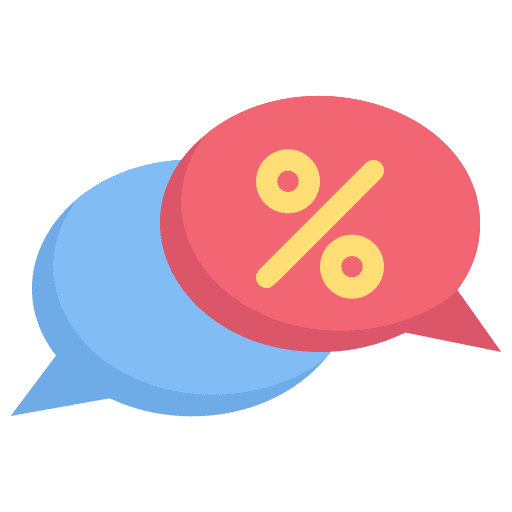Bubble chat sales speech bubble conversation icon Bubble chat sales speech bubble conversation icon
