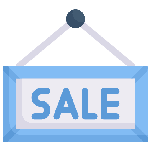 Sale commerce and shopping signboard shop icon Sale commerce and shopping signboard shop icon