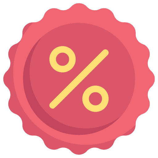 Discount bargain commerce and shopping price icon Discount bargain commerce and shopping price icon