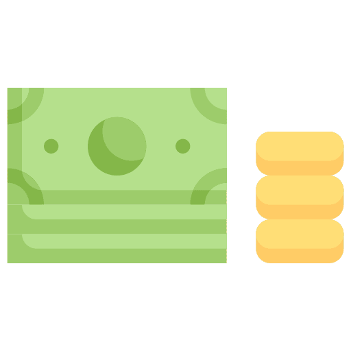 Money finance cash dollar icon Money finance cash dollar icon