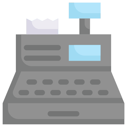 Cashier machine cashier machine cash register ticket icon Cashier machine cashier machine cash register ticket icon