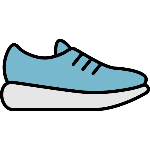 Sneaker sport shoes fashion exercise icon Sneaker sport shoes fashion exercise icon
