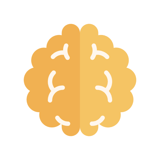 Brain connection artificial intelligence automaton icon Brain connection artificial intelligence automaton icon