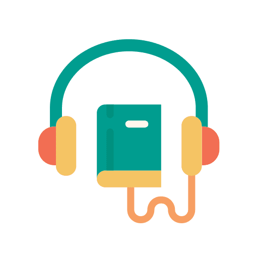 Audio book audio educative audiobook icon Audio book audio educative audiobook icon