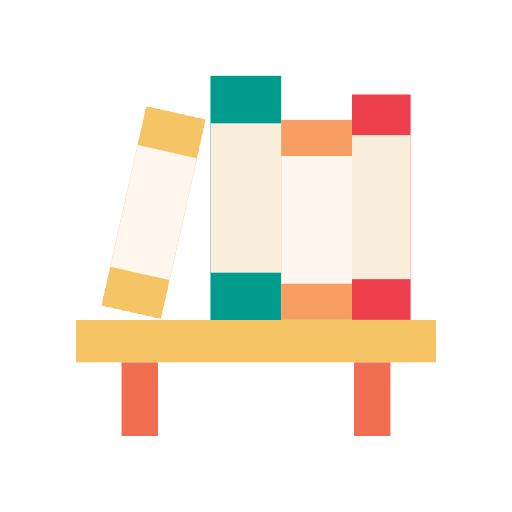 Bookshelf library books bookshelf icon Bookshelf library books bookshelf icon
