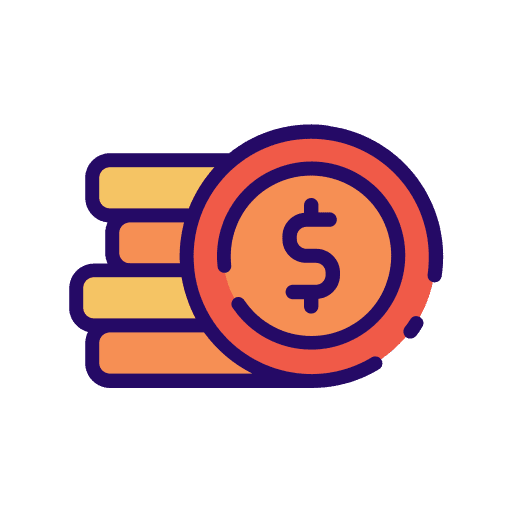 Financial dollar money pay icon Financial dollar money pay icon